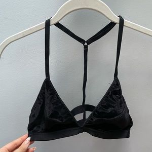 Black Velvet Bralette